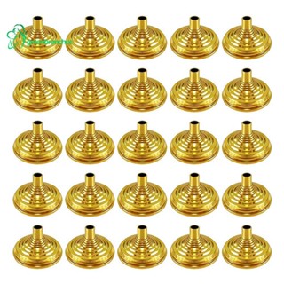 Greenbranches1 ฐานธงตั้งโต๊ะ ขนาดเล็ก สีทอง สําหรับตกแต่งร้านอาหาร บาร์ 25 ชิ้น