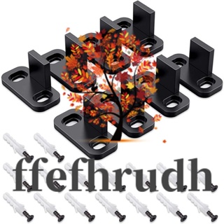 Ffefhrudh ไกด์รางเลื่อน พลาสติก เรียบง่าย สําหรับประตู ตู้เสื้อผ้า 8 ชิ้น