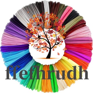 Ffefhrudh ไส้ปากกาเส้นใย PCL 1.75 มม. สุ่มสี สําหรับเครื่องพิมพ์ 3D 30 ชิ้น