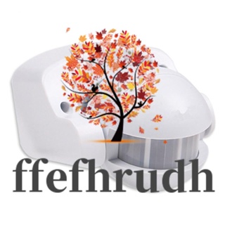 Ffefhrudh สวิตช์ตรวจจับการเคลื่อนไหวอินฟราเรด PIR AC110V-220V ปรับได้ สําหรับในร่ม และกลางแจ้ง