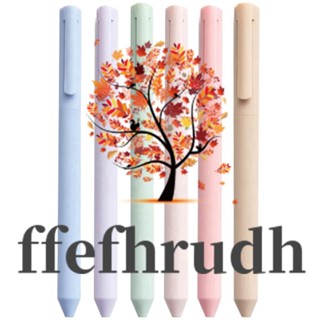 Ffefhrudh ปากกาหมึกแห้งเร็ว ปลายแหลม 0.5 มม. อุปกรณ์สํานักงาน วารสารการเขียน