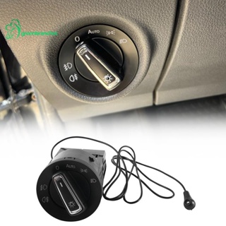 Greenbranches1 สวิตช์ไฟหน้ารถยนต์ 14 Pins สําหรับ VW Passat B5 B7 Transporter T5 Polo Tiguan Jetta Mk6 Golf 4 6 Light Switch 3BD941531