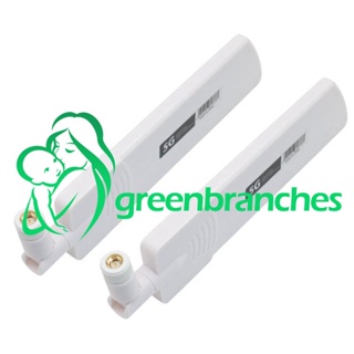 Greenbranches1 เสาอากาศเราเตอร์ไร้สาย WIFI 40dBi 5G 3G 4G GSM 2 ชิ้น