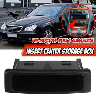 Qeufjhpoo 2036830291 ถาดเก็บของคอนโซลกลางรถยนต์ สําหรับ Mercedes-Benz W203 C-Class 2001-2007 W639 Vito