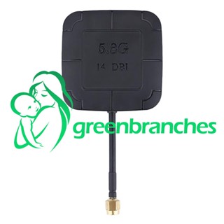 Greenbranches1 เสาอากาศรับสัญญาณ FPV 5.8G 14DBI RP-SMA สําหรับโดรนบังคับ FPV