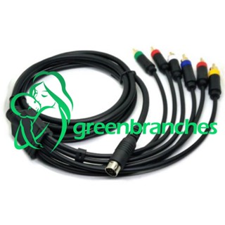 Greenbranches1 สายเคเบิลเชื่อมต่อวิดีโอ RGBS สีแดง สีฟ้า สีเขียว