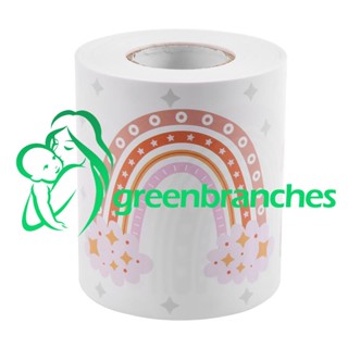 Greenbranches1 บอร์ดกระสุน 65 ฟุต สีรุ้ง สไตล์โบโฮ สําหรับตกแต่งห้องเรียน โรงเรียน