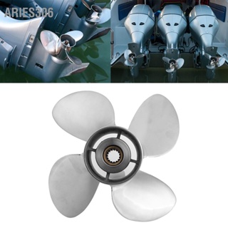 Aries306 เครื่องยนต์นอกเรือใบพัด 15 Spline ฟันสแตนเลส Fit สำหรับ 40-140HP 4-1/4in เกียร์