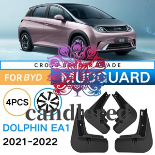 บังโคลนรถยนต์ อุปกรณ์เสริม สําหรับ BYD Dolphin EA1 2021-2022 4 ชิ้น