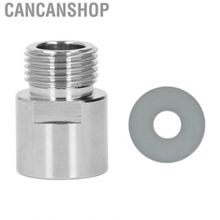 Cancanshop Soda Cylinder Adapter Metal CO2 Female Thread To Male Conversion Kit