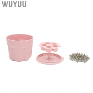 Wuyuu Makeup Brush Cleaning Cup Scrubber Bowl Improve Efficiency Prevent