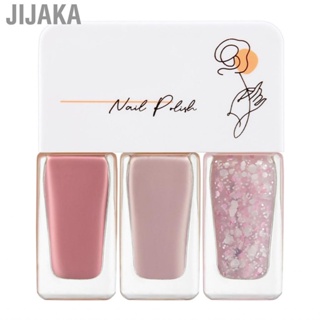 Jijaka 3pcs Water Based  Set Women Easy Peel Off Quick Dry for Dating Halloween Party