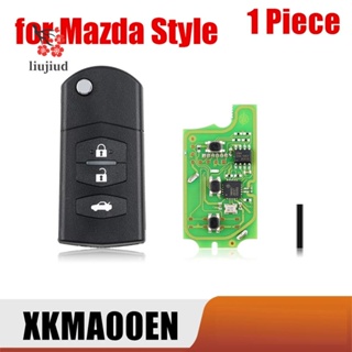 Liujiud Xhorse XKMA00EN อะไหล่รีโมตกุญแจ 3 ปุ่ม สําหรับ Mazda Style VVDI