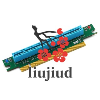 Liujiud การ์ดไรเซอร์ PCI-Express 16X พร้อมไฟ LED 12V 3.3V สําหรับเซิร์ฟเวอร์ 1U 2U M.2 (NGFF) Key B+M เป็น Key M