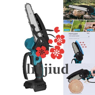 Liujiud เลื่อยโซ่ไฟฟ้าไร้สาย สําหรับแบตเตอรี่ Makita 18V (ไม่มีแบตเตอรี่)