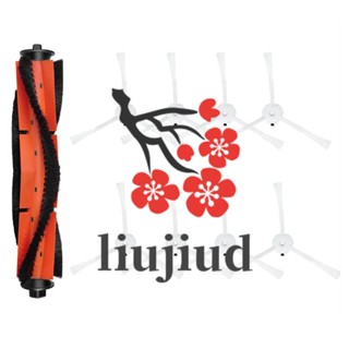 Liujiud แปรงหลัก แปรงด้านข้าง อะไหล่เครื่องดูดฝุ่นสุญญากาศ สําหรับ Lydsto W2 All-In-One 1 ชุด