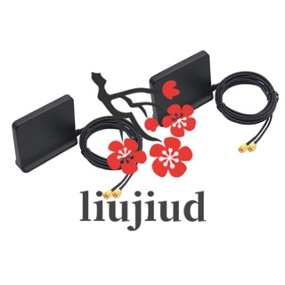 Liujiud เสาอากาศสัญญาณบูสท์ 5G 4G LTE 3G GSM Mimo Aerial High Gain 12Dbi 600-6000Mhz External Omni WiFi