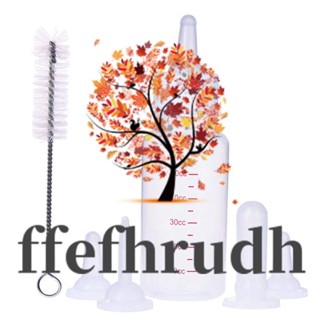 Ffefhrudh ขวดนมสัตว์เลี้ยง ขนาดเล็ก แบบเปลี่ยน สําหรับลูกแมว ลูกสุนัข กระต่าย