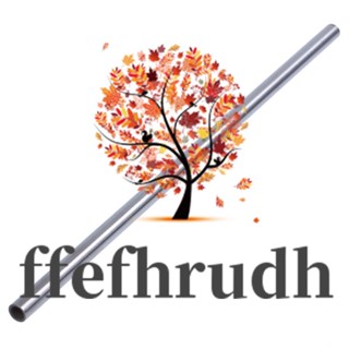 Ffefhrudh ท่อสเตนเลส 304 OD 8 มม. x 6 มม. ID ยาว 250 มม. 1 ชิ้น