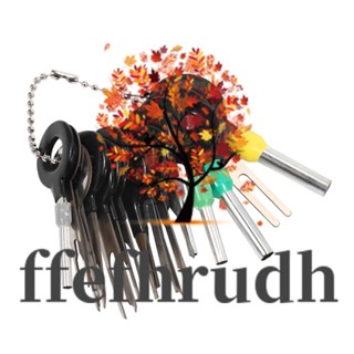 Ffefhrudh ชุดเครื่องมือถอดขั้วต่อสายไฟรถยนต์ 21 ชิ้น