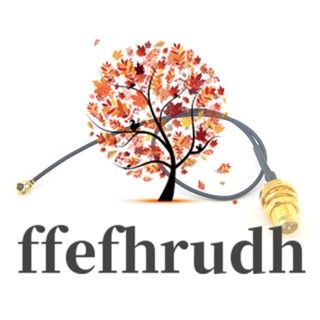 Ffefhrudh U.FL สายเคเบิลเสาอากาศ WiFi PCI เป็น RP-SMA 2 ชิ้น