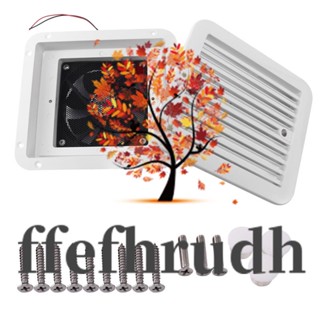 Ffefhrudh พัดลมระบายความร้อนติดเพดาน 12V สําหรับรถบ้าน รถพ่วง รถบ้าน