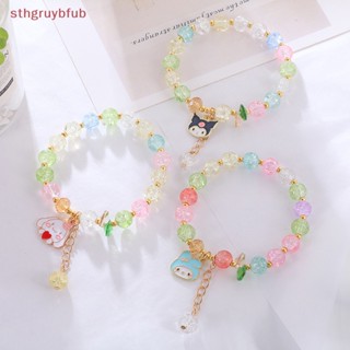 SANRIO Sthb สร้อยข้อมือคริสตัล เครื่องประดับ สไตล์เกาหลี สําหรับแฟนสาว