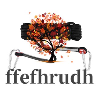 Ffefhrudh เชือกปีนเขาฉุกเฉิน อเนกประสงค์ 12 มม. สําหรับเดินป่า ตั้งแคมป์