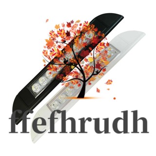 Ffefhrudh สายไฟ LED 9 ดวง 12V 24V กันน้ํา 256 มม. สําหรับติดนอกบ้าน รถตู้