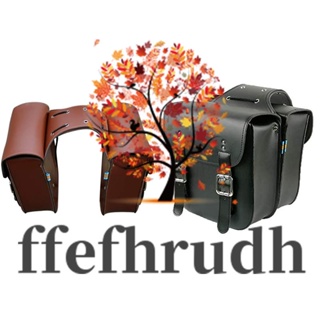 Ffefhrudh กระเป๋าหนัง สไตล์เรโทร สําหรับติดอานรถจักรยาน