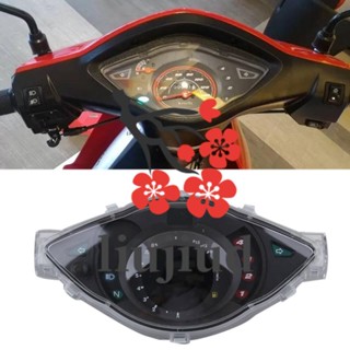 Liujiud เครื่องดนตรี LCD 7 สี สําหรับรถจักรยานยนต์ Honda WAVE 100 Wave100R DIGITAL METER Alpha