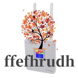 Ffefhrudh CPE903 เราเตอร์ไร้สาย 4G พร้อมช่องซิมสล็อต แบบพกพา ปลั๊ก EU สําหรับบ้าน ออฟฟิศ