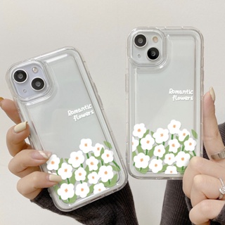 Yiki|เคสโทรศัพท์มือถือแบบนิ่ม TPU ลายดอกเดซี่ เรียบง่าย สําหรับ Huawei Nova Y90 Y70 11 Pro 11 10SE 10 9 8 7 Pro 10 9SE 9 8SE 8 7SE 7 7i 6SE 5T 3i