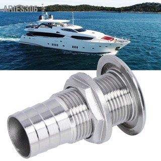 Aries306 ระบายน้ำ Plug Thru Hull FITTING 1in Outlet 316 สแตนเลสทนต่อการกัดกร่อนสำหรับ Marine เรือ Yacht