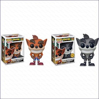 Ye FUNKO POP Crash Bandicoot โมเดลฟิกเกอร์แอกชัน ของเล่นสําหรับเด็ก ตกแต่งบ้าน ของขวัญ ของสะสม