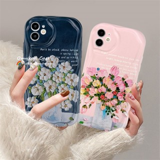 เคสโทรศัพท์มือถือแบบนิ่ม ลายภาพวาดสีน้ํามัน รูปดอกไม้ 3D สําหรับ Huawei Nova 5T 7i P 50 40 30 Pro Mate 50 40 30 Pro Nova 8se 8i