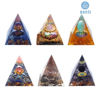 [Noel.th] เครื่องกําเนิดไฟฟ้า AU Orgonite Pyramid Healing Reiki Chakra EMF