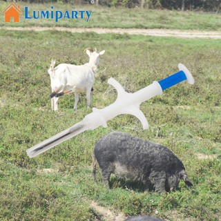 Lumiparty เข็มฉีดยาไมโครชิป น้ําหนักเบา 1.4 X 8 มม. สําหรับหมู วัว แกะ ไก่