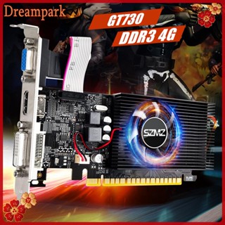 การ์ดจอ GT730 4GB DDR3 128Bit PCI-E2.0 16X สําหรับ PC #