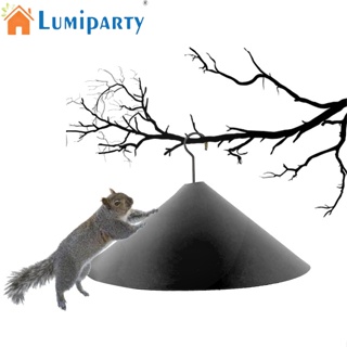 Lumiparty แผ่นกั้นกันกระรอก กันกระรอก กันการกิน หมุนได้ สําหรับให้อาหารนก