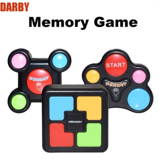 Darby หน่วยความจําเกม|เกมฝึกความจํา แบบพลาสติก พร้อมไฟ สําหรับเด็ก