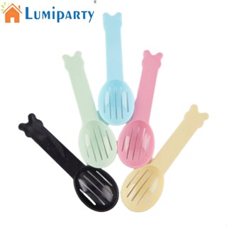 Lumiparty พลั่วตักทราย ทําความสะอาดสัตว์เลี้ยง หนูแฮมสเตอร์ ด้ามจับสบาย (สุ่มสี)