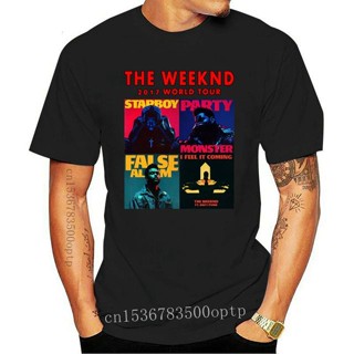 ใหม่ เสื้อยืด ลาย The Weeknd Starboy Legend of FallGira Mundial Camiseta P