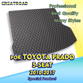 พรมปูพื้นรถยนต์ สําหรับ Toyota Prado 5-Seat 2010 2011 2012 2013 2014 2015 2016 2017