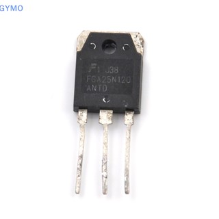 [cxGYMO] ทรานซิสเตอร์พลังงาน IGBT 1200V FGA25N120 ANTD 25N120 HDY 1 ชิ้น