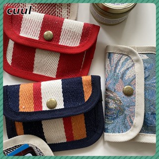 Coin Purse Card Bag ID Bag Drivers License Set Earphone Bag Canvas Bag Key Bag COD