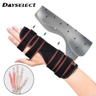 Dayselect เฝือกสวมนิ้วมือ สีชมพู สําหรับบ็อกเซอร์แตกหัก แหวนหัก นักแสดงนิ้วมือเล็ก ทริกเกอร์นิ้ว ที่หนีบผมตรง