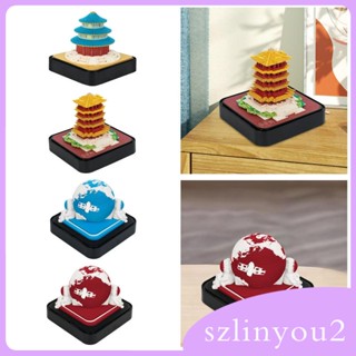 [szlinyou2] แผ่นกระดาษโน้ต ปฏิทินตั้งโต๊ะ 3D 2024 สําหรับปีใหม่