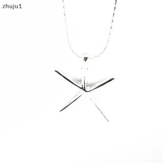 [zhuju1] สร้อยคอโซ่ จี้รูปปลาดาวน่ารัก สีเงิน เครื่องประดับแฟชั่น สําหรับผู้หญิง
