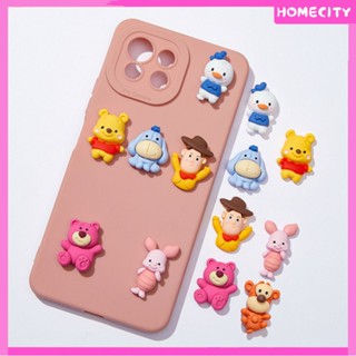 [พร้อม] ตัวการ์ตูนเรซิ่นอุปกรณ์เสริมเคสโทรศัพท์ DIY เครื่องประดับทำด้วยมืออุปกรณ์ตกแต่งรถยนต์วัสดุตกแต่งถ้วยสติ๊กเกอร์